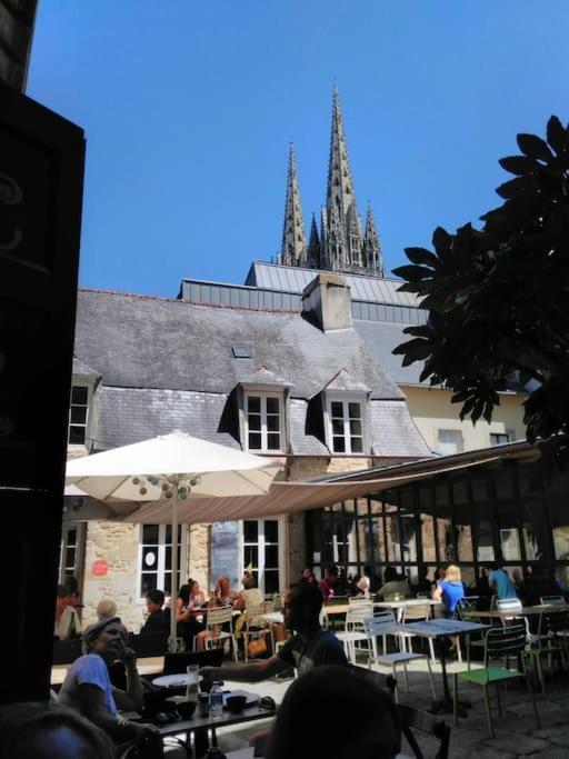 Quimper Hyper Centre T2 Balcon Lumineux Calme Exterior foto